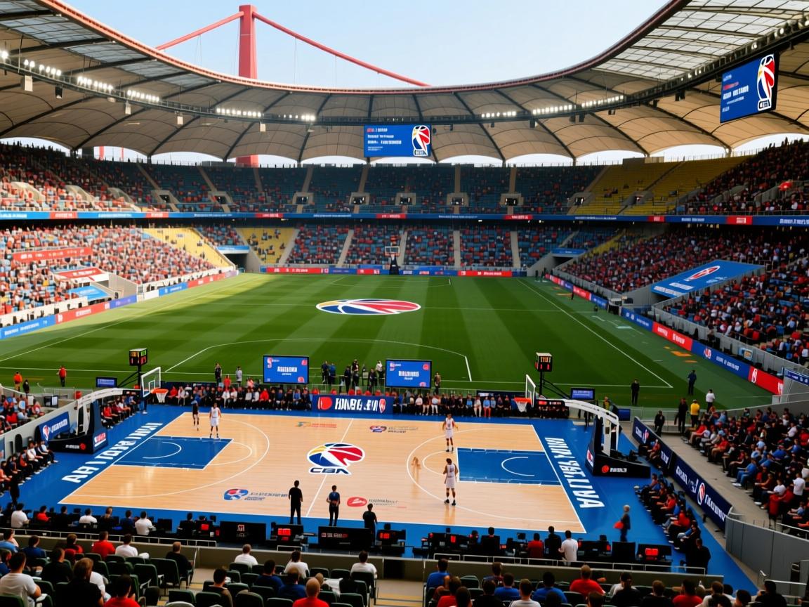 世界著名篮球队云集慕尼黑体育场  第4张