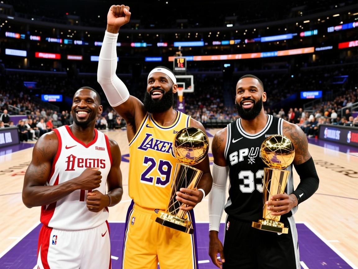 7冠王的人生赢家，历经火箭、湖人、马刺三队夺冠，经典5.9秒绝杀