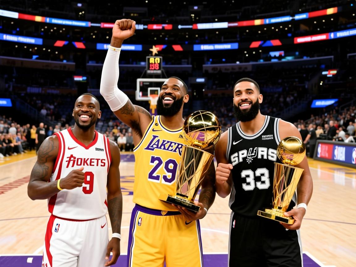 7冠王的人生赢家,历经火箭、湖人、马刺三队夺冠,经典5.9秒绝杀 第2张