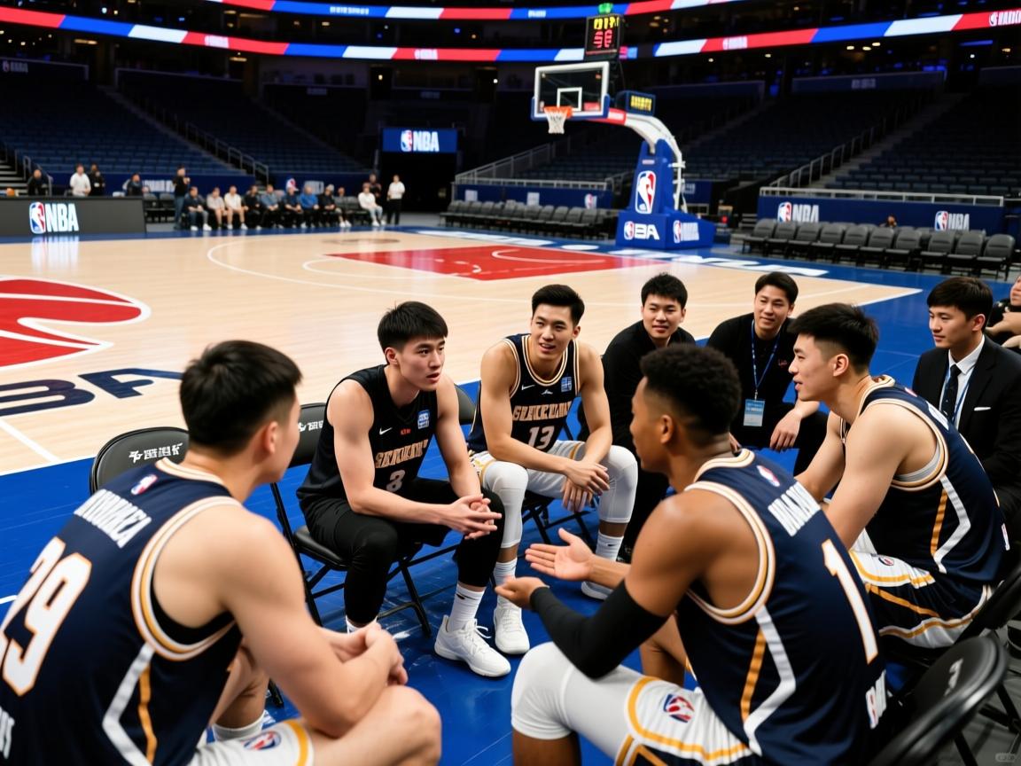 赛场间隙的智慧：比赛中休息时各队球员交流与互学  第2张